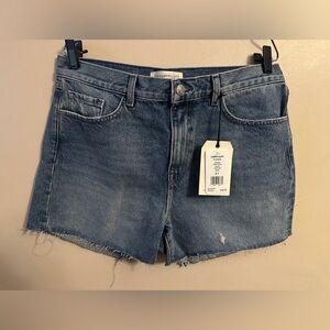 Current/Elliott Women's Blue Denim Shorts